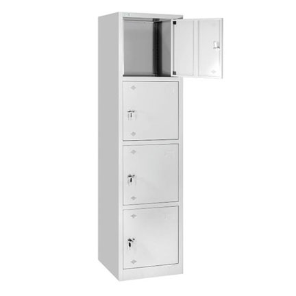 Tủ locker sắt 4 ngăn TS13-1