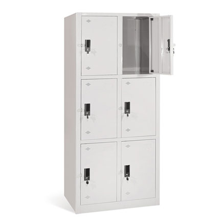 Tủ locker văn phòng 6 ngăn TS18